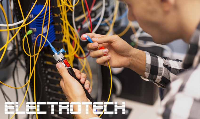 DISEÑO, VERIFICACION, CONEXION Y COMPROBACION DE FIBRA OPTICA.